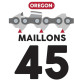 GUIDE CHAINE TRONCONNEUSE OREGON 120SXEA041 30CM - 12" - PAS 3-8LP - 0.50 - 45 MAILLONS ENTRAINEURS