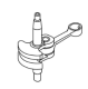 Embrayage Echo A011001180