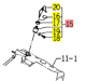 Interrupteur ISEKI 1386-624-330-00