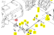 Goupille Iseki 1560-310-210-40