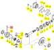 Goupille Iseki 1568-432-006-00
