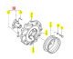 Moyeu Renforcé Double Iseki 1365-241-220-00