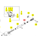 Frein de Tendeur Iseki 1402-511-600-02