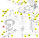 Anneau Support Lame Iseki 11102-151