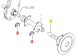 Goupille Iseki 1154-716-220-00