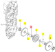 CAGE A AIGUILLES ISEKI 1112-218-004-00