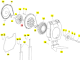 ECROU ENTRAINEUR ISEKI 11086-202