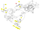 Câble de frein à pied ISEKI 0679-620-012-0