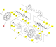 ROUE AVD SRA800 4P ISEKI 0674-320-210-0