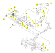 Bras Pedal HST Iseki 0675-612-250-0