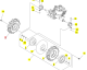 ROUE AR AGRAIRE D. 4.00-7-4PR ISEKI 0675-321-210-0