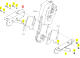 Support Moteur Droit Iseki 1154-151-210-00