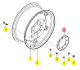 Circlips Iseki 1581-307-005-02