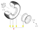 ROUE AV GAZON 24X8,50-12 ISEKI 1602-441-200-10