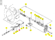 Fourchette Iseki 1614-215-004-00