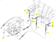 CÂBLE FREIN ISEKI 0386-625-011-0
