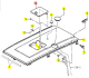 Ouverture de Capot Iseki 1672-601-210-00