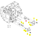 Fourchette PTO Iseki 1725-259-210-10