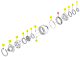 Patin de frein Iseki 1720-221-215-00