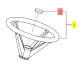 Capuchon de Volant Iseki 1739-401-202-00