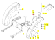 Main Courante Iseki 1729-606-002-20