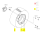 ROUE AV GAZON G 29X12.00 ISEKI 1711-438-200-20