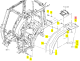 Aile Arrière Gauche ISEKI 1719-720-003-10
