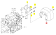 Couvercle Protection PTO AR Iseki 1744-520-051-10