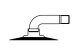 3504006TR87 Chambre à air pour jante de Ø 6", 3.50-6 . 4.00-6, valve courbée 90° TR87