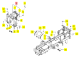 Support Colonne Direction Iseki 1728-410-780-90
