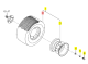 PNEU ARRIERE 18X8.5-8 ISEKI 1728-441-701-10