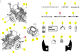 Autocollant PTO Arrière Iseki 1739-902-076-00