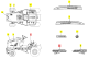 Autocollant SXG323 Gauche Iseki 1728-901-071-00