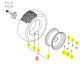 ROUE AR (SXG22) ISEKI 1728-317-500-00