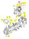 Support Tableau Bord Iseki 1728-410-300-40