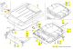 Pavillon de cabine Iseki 1729-705-200-30