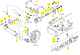 Orbitrol Direction Iseki 1723-407-300-20