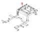Armature de Plancher D HST/C Iseki 1772-631-710-10