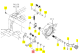 PEDALE DE DIFFERENTIEL ISEKI 1773-308-230-00