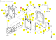 Boulon à embase Iseki 1746-804-003-00