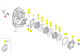 CAME DE FREIN ISEKI 1776-310-200-00