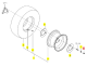 DISQUE RENFORT JANTE/100 ISEKI 1782-317-051-00