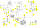 BRAS DE LEVIER DISTRIBUTEUR ISEKI 1774-507-230-10