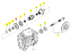 Couronne Dentée 33D Iseki 1776-203-004-00