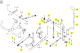 Bras de levier HST Iseki 1774-272-500-30