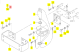 Kit Support Masse AV Iseki 1774-411-200-00