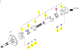 Croisillon de Cardan Iseki 1771-120-231-20