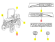 Autocollant Droit Iseki 1774-901-006-00