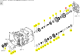 Embrayage de PTO Iseki 1800-209-220-10