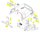 Capot Moteur Iseki 1771-601-200-20